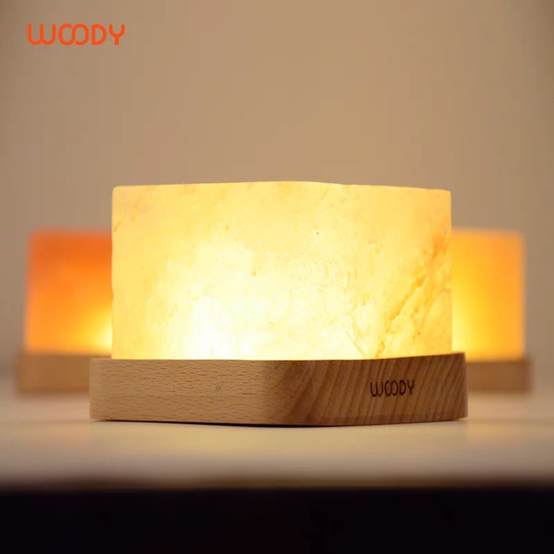 Simple, elegant salt lamps to remind yourself to be present.